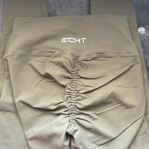Echt Force Scrunch Leggings - Dusty Olive